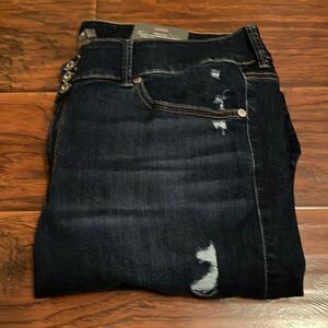 Torrid High Rise Super Soft Distressed Ripped Jeggings